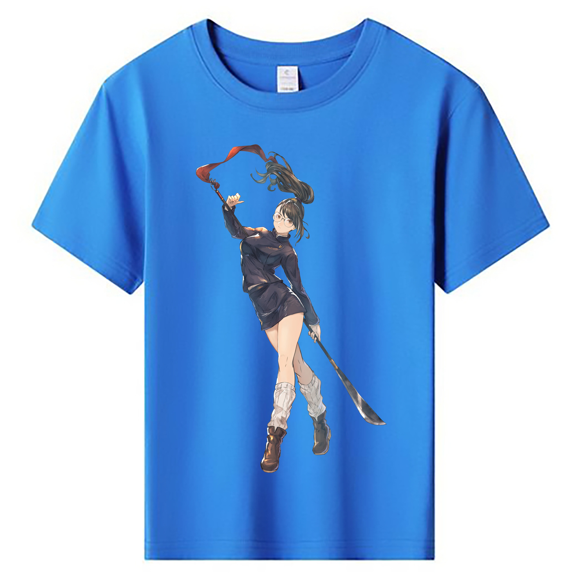 （画像用） 呪術廻戦 Jujutsu Kaisen 綿100％キッズTシャツ（フロントプリント）